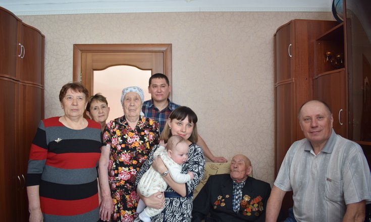 Большая семья Ивана Кузнецова