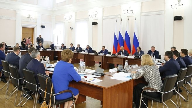 Совещание в Пскове 15 августа 2016 года