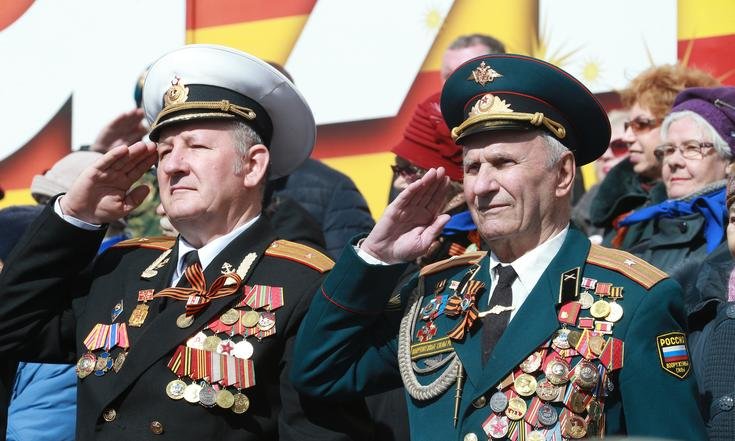 Парад войск на Дворцовой площади