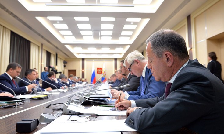 Заседание Совета при Президенте РФ